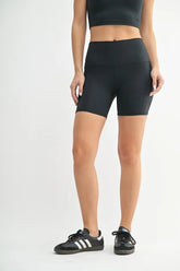 Venice Cloud Light Sculpt Biker Shorts Mono B BLACK M