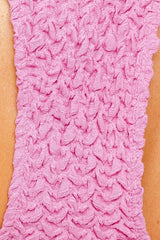 Textured Fabric Laser Mini Bodycon Dress LE LIS