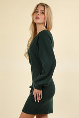 Ruched Detail Bodycon Mini Dress Very J