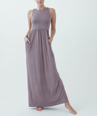 Bamboo Amy Maxi Dress Fabina MOCHA S