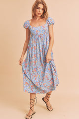 Amelia Floral Maxi Dress Aemi + Co