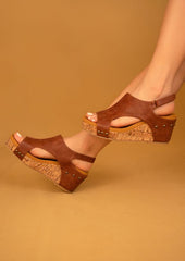 Hannah Strappy Platform Wedges Maker's Shoes