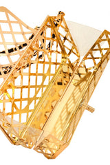 Metal Square Chain Crossbody Bag ICCO ACCESSORIES