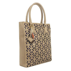 Luminous Leather Bag - Tan ClaudiaG Collection