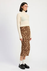 Bias Floral Midi Skirt Emory Park
