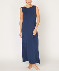 Bamboo Reversible Sleeveless Maxi Summer Dress Fabina