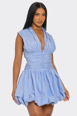 Skylar Bubble Mini Dress Athina