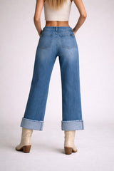 Low Rise Gem Studded Jean GJG Denim