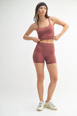 Venice Cloud Light Contour Biker Shorts Mono B