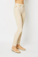 Garment Dyed Tummy Control Skinny Jeans Judy Blue