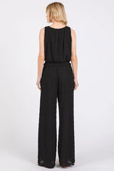 Textured Stretchy Crop Tank and Pants Set Mittoshop