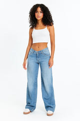 Gary Low Rise in Light Vintage GJG Denim Light Wash Small