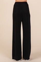 Elastic Waist Pants with Side Pockets Mittoshop