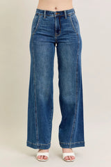 High Waist Wide Leg Jeans With Plus Size Judy Blue