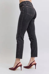 Mid Rise Tummy Control Slim Jeans Judy Blue