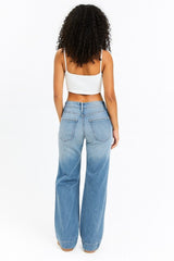 Gary Low Rise in Light Vintage GJG Denim