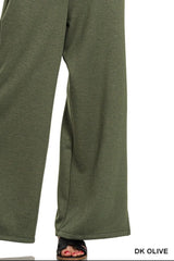 Scuba Drawstring Pants ZENANA