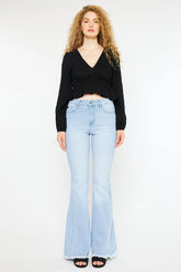 High Rise Curvy Flare Jeans Kancan LIGHT 1/24