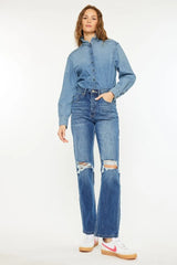 Ultra High Rise 90's Boyfriend Jeans Kancan
