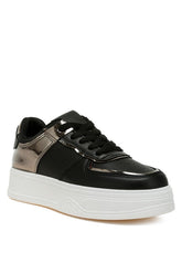 Scouts Metallic Paneling Platform Sneakers Rag Company