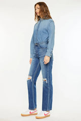 Ultra High Rise 90's Boyfriend Jeans Kancan