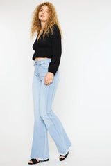 High Rise Curvy Flare Jeans Kancan