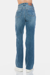 Tummy Control Cut Raw Hem Straight Jeans Judy Blue