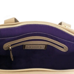 Luminous Leather Bag - Tan ClaudiaG Collection