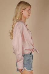 Oversized Striped Button Down Cotton Shirt Top Very J