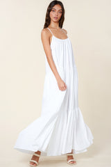 Flowy Maxi Tiered Sun Dress With Pockets Simmer & Fay