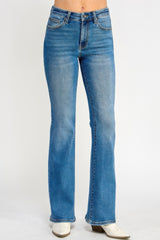 Tummy Control Mid Rise Skinny Bootcut Jeans Saige Jeans