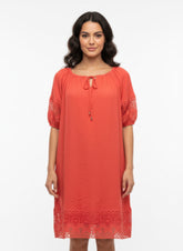 Solid Short Sleeve Dress Mile Gabrielle S