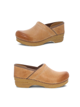 Dansko Womens Professional Honey Distressed Clog SALE