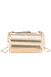 Minimalist Metal Case Clutch Simmer & Fay Gold