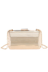 Minimalist Metal Case Clutch Simmer & Fay Gold
