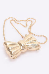 Bow Metal Mini Clutch Simmer & Fay