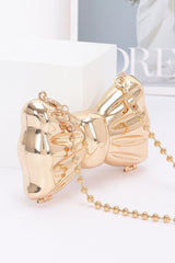 Bow Metal Mini Clutch Simmer & Fay
