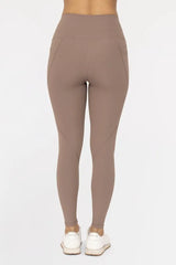 Soft Ribbed High Waisted Leggings Mono B