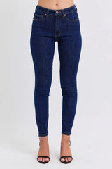 Mid Rise Tummy Control Classic Skinny Jeans Judy Blue