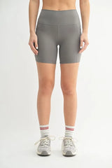 Venice Cloud Light Sculpt Biker Shorts Mono B NEW PEWTER S