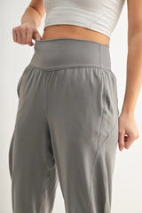 Flowbarrel High Waist Active Pants Mono B