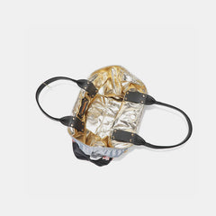 Reversible Print & Solid Handbag Nicole Lee USA