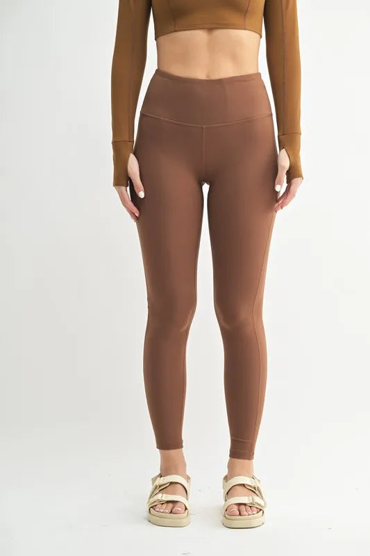 Essential Solid Leggings Mono B COCOA DUST L