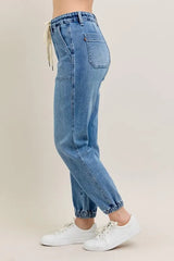 High Waist Denim Jogger Judy Blue