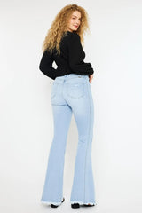 High Rise Curvy Flare Jeans Kancan