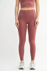 Venice Cloud Light Sculpt High-Waisted Leggings Mono B RED PEAR M