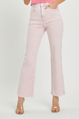 High Rise Tummy Control Straight Jeans Risen