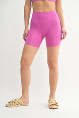 Venice Cloud Light Sculpt Biker Shorts Mono B NEW ORCHID S