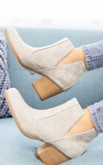 Tarim Bootie in Grey Not Rated