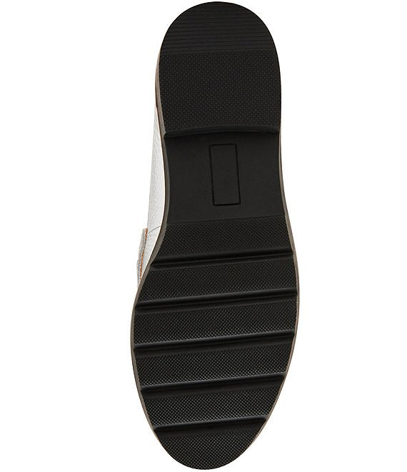 Blondo Lugged Waterproof Penny Loafer in Silver Metallic SALE